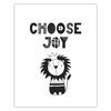 Children's Choose joy poster 40X50 cm + gold frame