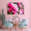 Canvas Print Botanical Pink Roses 40x30 cm