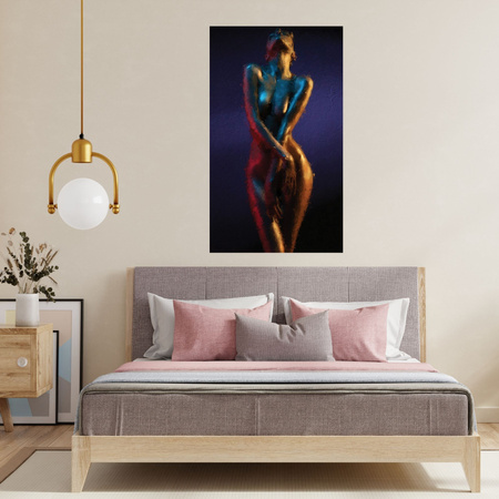 Canvas Print Body and Shapes Women Art 80x120 cm