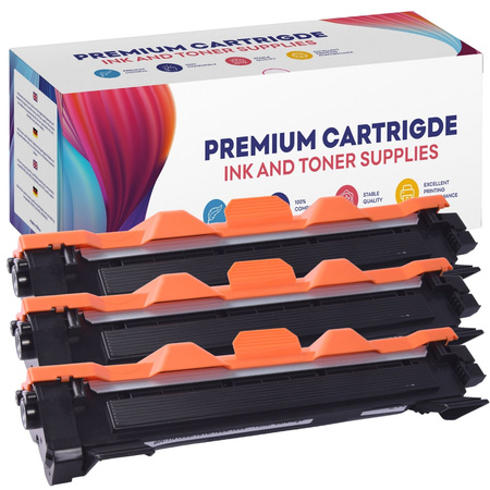 Set of 3x Toner replacement for Brother GP-B1030 X3