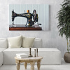 Canvas Print Vintage Sewing Machine 40x30 cm