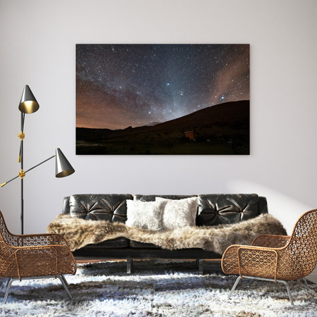 Canvas Print Space Starry Sky 40x30 cm