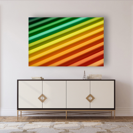 Canvas Print Abstract Colorful RGB Lights 90x60