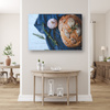 Canvas Print Bread Garlic Breakfast Rosemary Vintage 90x60