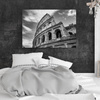 Canvas Print Architecture Colosseum black and white 100X80 cm