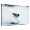 Canvas Print Snowboard Snow Winter 90x60