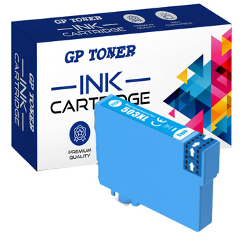 Compatible replacement ink for Epson Expression Home XP 5200 WorkForce 2960 Series GP-E503XL C cyan