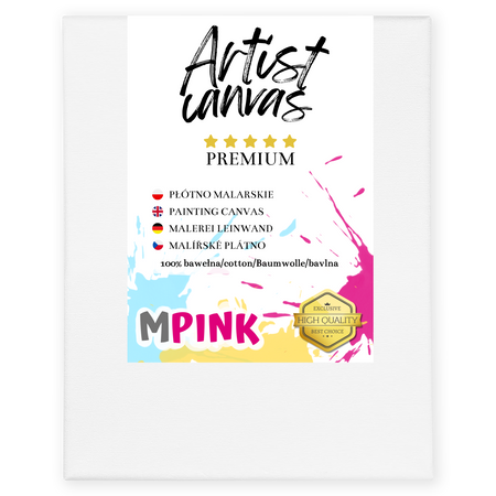 Painting canvas 60X70 cm White canvas Ideal for painting