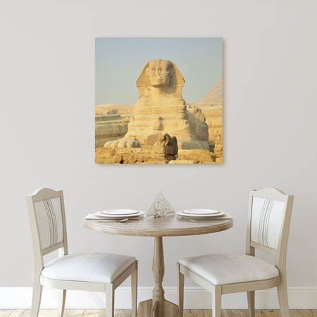 Canvas Print Architecture Egypt Sphinx 90x90 cm