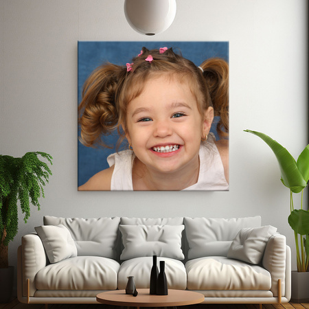 Personalized Custom Canvas Print - Your photo on Canvas 60x60 cm