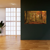 Canvas Print Pastel Style Trees Forest Autumn 100x80 cm