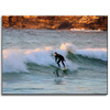 Canvas Print People Surfer 40x30 cm