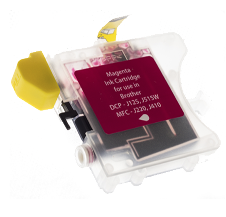 Compatible Ink Cartridge Brother LC985M - MFC J220, J265W, J410, J415W, DCP J125, J315W, J515W - GP-B985M Magenta