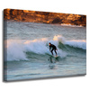 Canvas Print People Surfer 40x30 cm