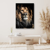 Canvas Print Adult Lion Animal 80x120