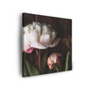 Canvas Print White Flower Nature Vintage Retro 90x90