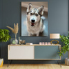 Canvas Print Animals Husky Dog 30x40 cm