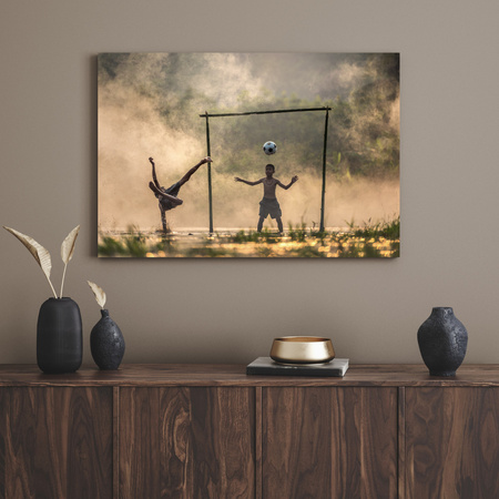 Canvas Print Youth Ball Game 40x30 cm