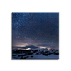 Canvas Print Space Nature Mountains in Snow 90x90