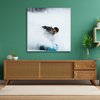 Canvas Print Snowboard Snow Winter 90x90