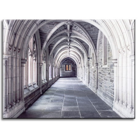 Canvas Print Arches Building Architecture 40x30 cm