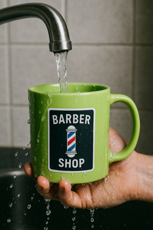 STICKERS with LOGO Rectangular with print Waterproof Text Photo 40x27 mm