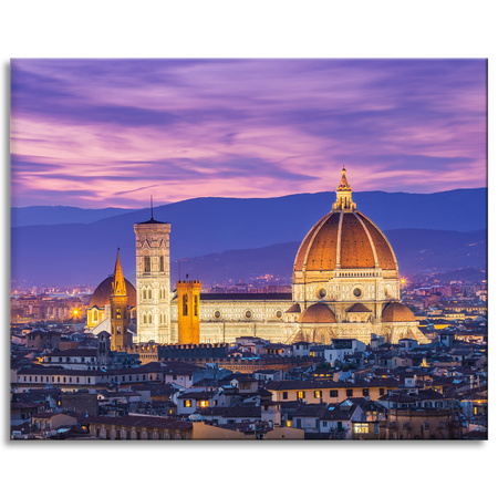 Canvas Print Architecture Florence Cathedral 100X80 cm