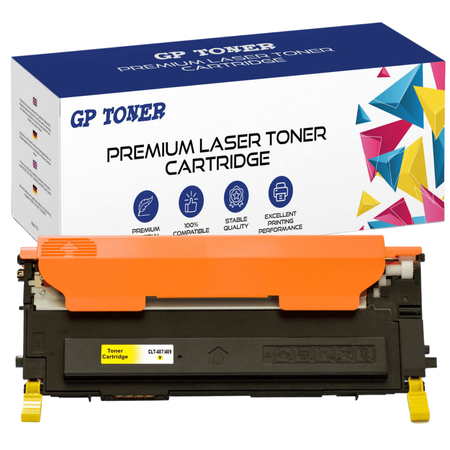 Replacement toner cartridge for Samsung CLT-Y4072S/CTL-Y4092S CLP-310 CLP-315 CLP-320 CLP-325 CLX-3170FN CLX3185 - GP-S407/409Y