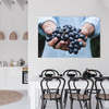 Canvas Print Kitchen Bunch of Grapes 40x30 cm