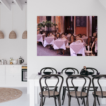 Canvas Print Restaurant 40x30 cm