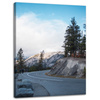 Canvas Print Nature Road Mountains 30x40 cm