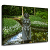 Canvas Print Architecture Sculpture of a woman 40x30 cm