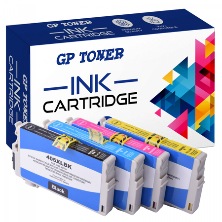 Replacement Ink Kit For Epson C13T05H14010 C13T05H24010 C13T05H134010 C13T05H44010 Epson WorkForce ECC 7000 Pro WF-3800 Series-GP-E405XL CMYK
