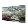 Canvas Print Nature Heathland in the Mountains 40x30 cm