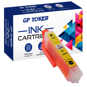 Replacement ink for EPSON Expression Premium XP 630 530 900 830 GP-E3364XL Y Ink Cartridges