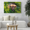 Canvas Print Animals Dog in the Grass 40x30 cm