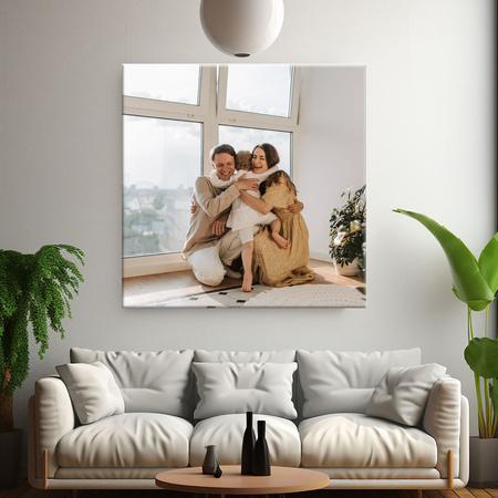 Personalized Custom Canvas Print - Your photo on Canvas 80x80 cm