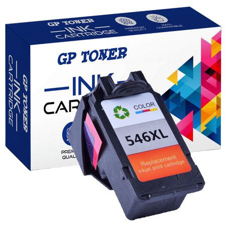Ink cartridge for Canon CL-546XL Pixma iP2850 MG2450 MG2550 MG2950 - replacement GP-C546XL Color