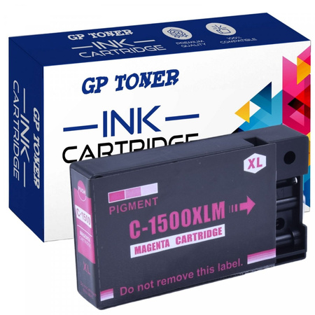 Compatible ink for Canon PGI-1500XLM Maxify MB2000 MB2050 MB2150 MB2350 MB2700 MB2750 - GP-C1500XL M