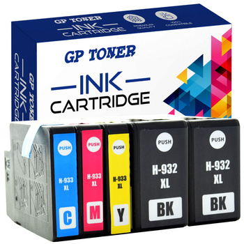 Compatible 5x Ink Cartridge HP 932XL 933XL Officejet 6100 6600 6700 7510 7610 Kit