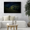 Canvas Print Nature Mountain Upland 40x30 cm