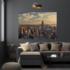 Canvas Print Architecture Sunset Manhattan 40X30 cm
