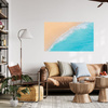 Canvas Print Beach Calm Water Sun 100x80 cm