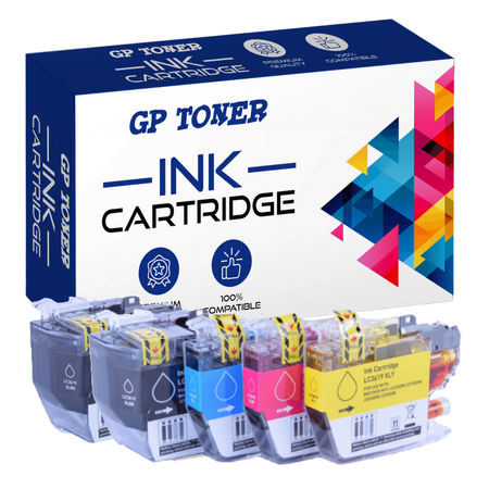 5x Ink cartridges for Brother LC3619XL MFC-J2330dw J3530dw J3930dw - GP-B3619XL CMYKK - Kit