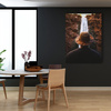 Canvas Print People Waterfall Mountains 80x120