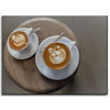 Canvas Print Kitchen Coffee Cups 40x30 cm