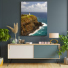 Canvas Print Nature Sea Cliff 30x40 cm