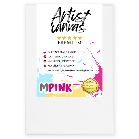 Painting canvas 60X80 cm White canvas Ideal for painting