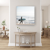 Canvas Print Surfing Sea Water Summer Beach 90x90