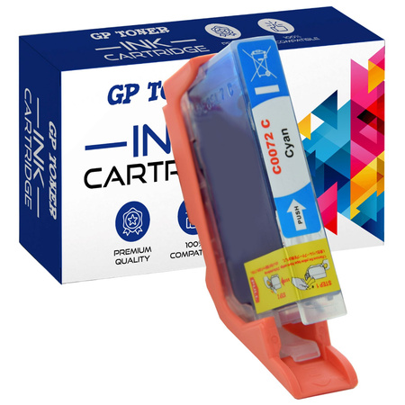 Replacement ink for Canon Pixma Pro 10 10S GP-C72C Cyan